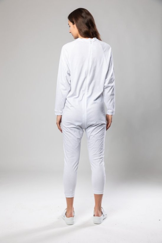 Overal  dlouhý KIM - Barva: Bílá, Velikost: L