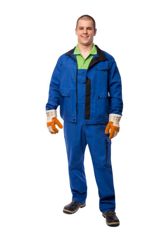 Blůza AUSTIN - Barva: Modrá Bugatti, Velikost: 2XL