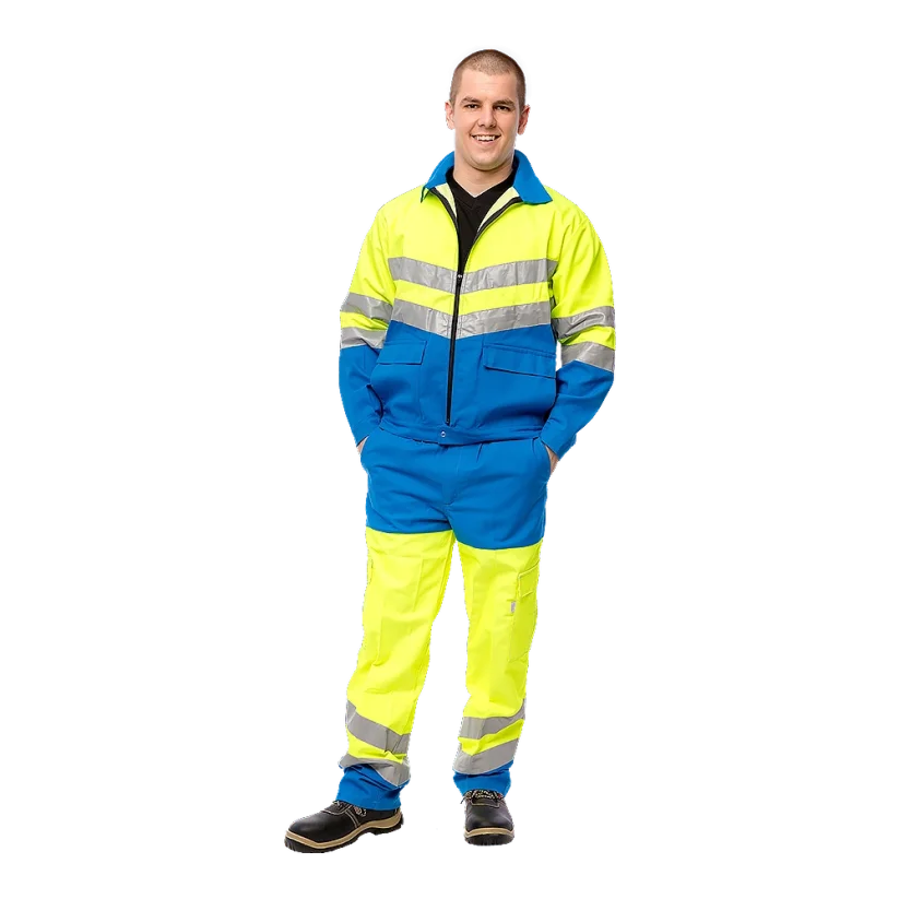 Blůza PLANO - Barva: oranžová/šedá, Velikost: L
