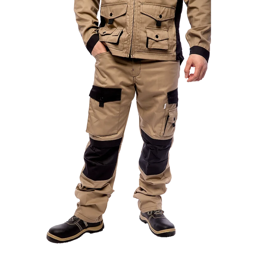 Kalhoty do pasu SAFARI - Barva: červená/černá, Velikost: L, Gramáž: 315 g/m²